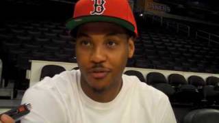 Carmelo Anthony on Kobe Bryant [upl. by Enihsnus]