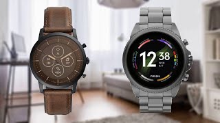 Fossil Gen 6 Hybrid Vs Fossil Gen 6  So Different Smartwatch 2022 [upl. by Chevy]