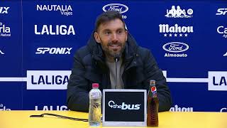 Rueda de prensa AD Alcorcón vs FC Andorra [upl. by Ellennahc]