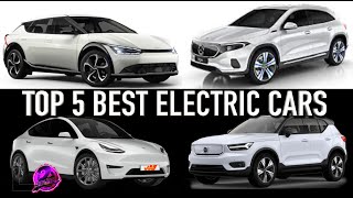 TOP 5 BEST Electric CARS  Tesla Y Volvo XC40 Mercedes EQA Kia EV6 amp Niro Plus Honda e Review [upl. by Schlosser]