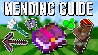 Mending Explained in Under 2 Minutes  How to Obtain amp Use Mending in Minecraft [upl. by Notyalk283]