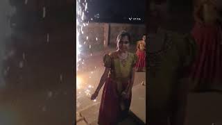 Diwali celebration 🥳🎉 gilli song dance youtubeshorts arkfamily [upl. by Lledor]