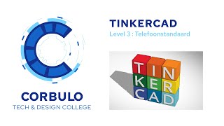 Tinkercad level 3 Telefoonstandaard [upl. by Clarence]