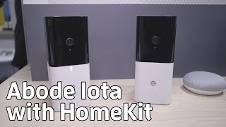 Abodes Iota simplifies its home security system adds HomeKit [upl. by Eissak330]