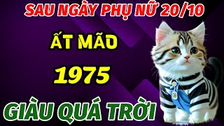 TRỜI THƯƠNG PHẬT ĐỘ MỆNH TUỔI ẤT MÃO SINH 1975 TỪ SAU 20 THÁNG 10 DƯƠNG LICH PHẤT LÊN QUÁ TRỜI GIÀU [upl. by Retswerb]