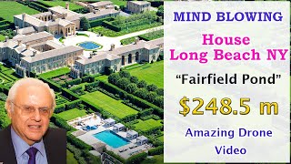 Four Fairfield Pond Sagaponack New York  Most expensive house in Long Island [upl. by Grishilda]