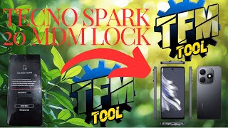 Tecno Spark 20 MDM LOCK TECNO KJ5n MDMADMINYour Device Is Locked Remove FIX tecnospark20mdmlock [upl. by Conti31]