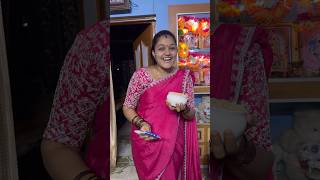 Red Sauce Cheese Pasta Recipe  My Wife One Minute Rose Saree shorts trending saree [upl. by Raffo]