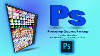 Photoshop Mega Gradients Package Ps Gradients Many Colors and Styles of Photoshop Gradients [upl. by Nahum138]