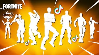 Top 100 TikTok Dances amp Emotes in FortniteGet Griddy Back on 74 Starlit [upl. by Mari119]