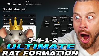 EA FC 25 The Ultimate RAT FORMATION 3412 that turns into 5 ATB BEST DEFENSE amp ATTACK TACTICS [upl. by Anairo]