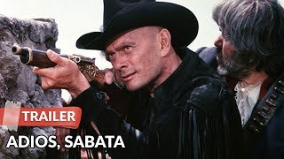 Adiós Sabata 1970 Trailer  Yul Brynner  Dean Reed [upl. by Filip]