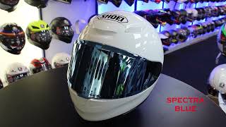 Shoei CWRF2 Helmet Visor Colour Range [upl. by Ajoop]