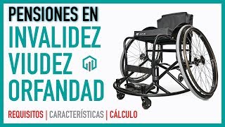 ☑️ Pensión por INVALIDEZ VIUDEZ Y ORFANDAD  Asignación Asistencial  Cálculos [upl. by Nyrhtak569]