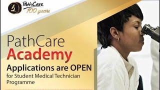 Pathcare Medical Technician Learnership now open  Application process  Requirements [upl. by Kcirdde21]