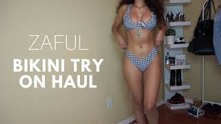 Zaful Bikini Try on Haul  Under 20 [upl. by Dyoll350]