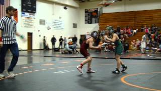 Mayville wrestler win opponent throws punches [upl. by Aiyotal]