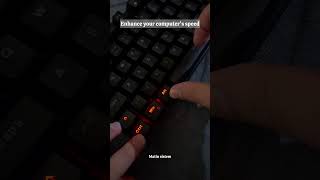 quotBoost Your PC Speed with One Trick 🚀💻quot computer asmr tricks windows keyboard pc [upl. by Lowell]