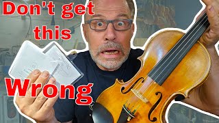 How To Change Your Violin Strings The Right Way [upl. by Akemhs]