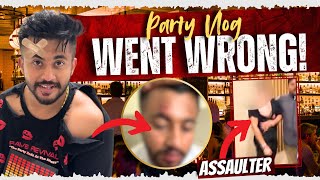 Party Vlog Went Wrong❌🥲 ಅಪರಿಚಿತ ವ್ಯಕ್ತಿಯಿಂದ ಹಲ್ಲೆ🤕 Party Fight Scene sujeethgowdru [upl. by Alanson]