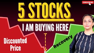 Best Stocks To Invest In 2024🔥5 Stock For Life At Great Buy Level🚀 Stocks For Long Term Investment [upl. by Carmena]