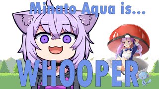 Minato Aqua is WHOOPER Aqua Whooper Compilation [upl. by Naliorf542]