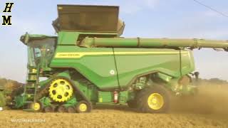 05  John Deere X9 1100 Combine Harvester  Top Biggest Agricultural Machines [upl. by Evanthe]