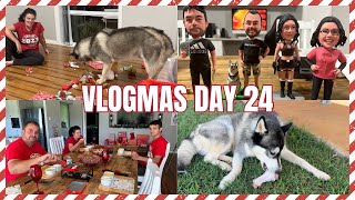 VLOGMAS 2023  DAY 24  MERRY CHRISTMAS  CHRISTMAS DINNER  OPENING PRESENTS  CHRISTMAS DESSERTS [upl. by Alene]