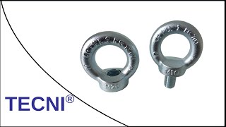 What quality to expect from DIN 580  DIN 582 Lifting Eye bolts and Eye nuts [upl. by Savage]