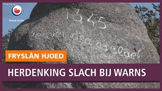 REPO Zorgen over Friese taal en cultuur bij herdenking Slach bij Warns [upl. by Ahsirkal666]