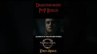 DRAGONKNIGHT ESO PVP BUILD This Build is Beyond Any of You Balrog eso esopvp cosplay shorts [upl. by Ennovehc]