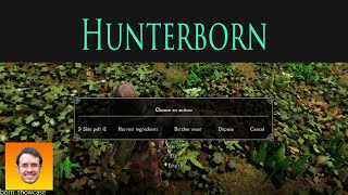 HUNTERBORN  extensive ANIMAL HARVESTING Immersion Mod Showcase [upl. by Aibara727]