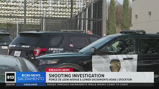 Investigation underway after man shot in Stockton [upl. by Llenyr]