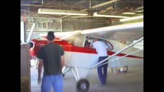 Putting the wings on Piper PA12 Super Cruiser [upl. by Tallou]