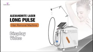 Alexandrite Laser Long Pulse Hair Removal Machine [upl. by Doak]