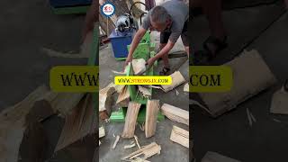 Efficient Multiple Blades Wood Log Splitter Machine [upl. by Lamp]