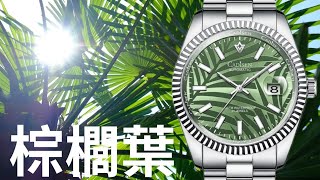 夏日風情CADISEN C8198M watch 勞力士 Datejust致敬手錶 CADISEN 機械錶 automatic holytime9999 [upl. by Azmah]