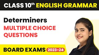 Interrogatives  Determiners  Class 10 English Grammar 202223 [upl. by Tibbetts]