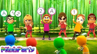 Wii Party U Minigames Gameplay Dojo Domination 62 MINH PARTY U [upl. by David]