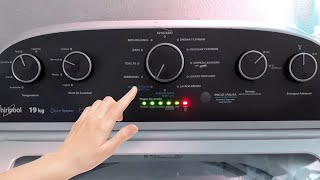 Whirlpool Xpert System Washer Diagnostic Mode Error Codes Calibration and Troubleshooting [upl. by Adamski79]