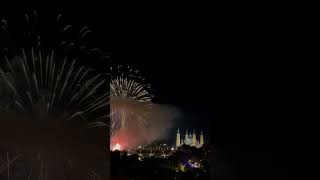 Fuegos artificiales para cerrar estas Fiestas del Pilar 2024 🎆❤️ enjoyzaragoza enjoypilares [upl. by Alletsyrc]