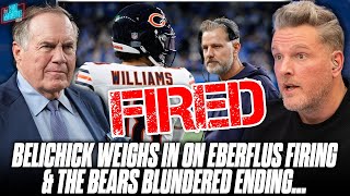 Bill Belichick Weighs In On Bears Blundering End Of Game Firing Head Coach  Pat McAfee Show [upl. by Olshausen]