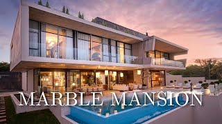 Inside the BEST INTERIOR IN JOHANNESBURG  Welcome to the quotMARBLE MANSIONquot  Luxury Home Tour [upl. by Sirtimid799]