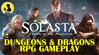 SOLASTA CROWN OF THE MAGISTER GAMEPLAY SolastaCrownoftheMagister gameplay dungeonsanddragons [upl. by Ryder]