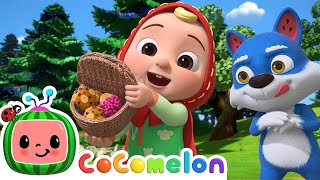 Little Red Riding Hood JJ  CoComelon Animal Time  Nursery Rhymes for Kids [upl. by Ynetsed657]