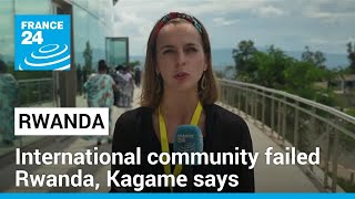 Kagame blames worlds inaction as Rwanda commemorates 1994 genocide • FRANCE 24 English [upl. by Mazman]