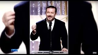 RICKY GERVAIS SET TO HOST THE 2020 GOLDEN GLOBES [upl. by Adorl]