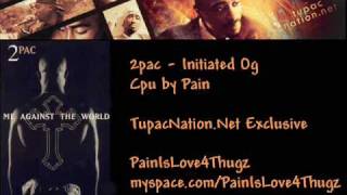 2pac  Initiated Og  Cpu Acapella by Pain  TupacNationNet [upl. by Nwad103]