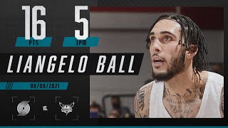 LiAngelo Ball hits FIVE 3s in NBA Summer League debut for the Hornets  NBA Highlights [upl. by Ahsiyk359]