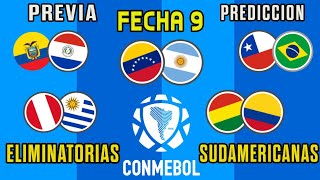 PREDICCIÓNFECHA 9ELIMINATORIAS SUDAMERICANASBOLIVIA vs COLOMBIAVENEZUELA vs ARGENTINA [upl. by Nadiya]